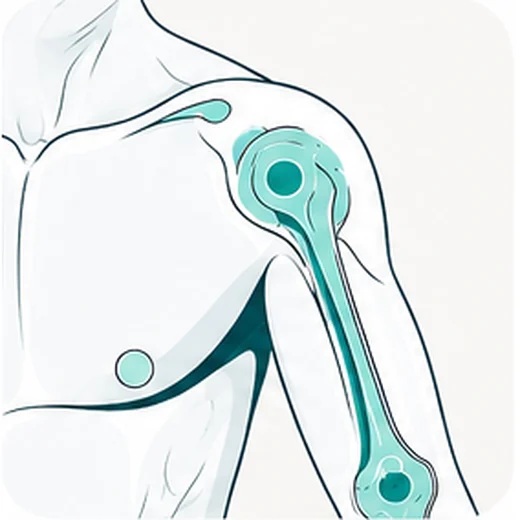 Joint and muscle pain illustration
