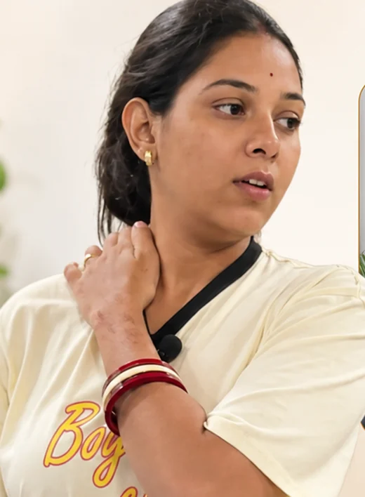 Patient testimonial for neck and shoulder pain relief after physiotherapy